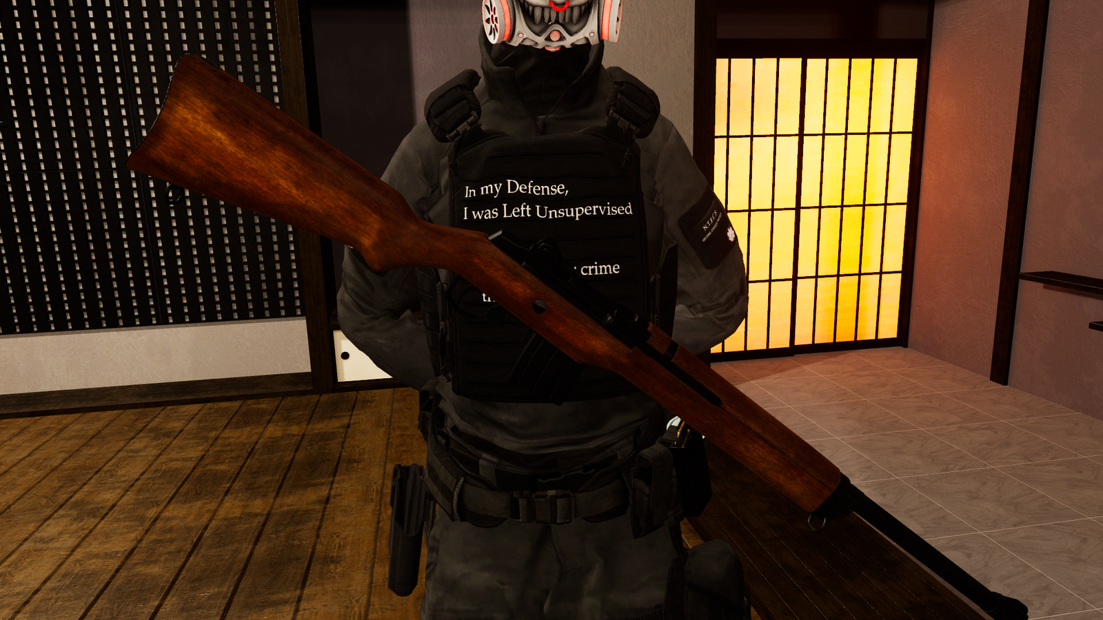 Ruger Mini14| PhysBones / Gesture Controlled / Jaming system