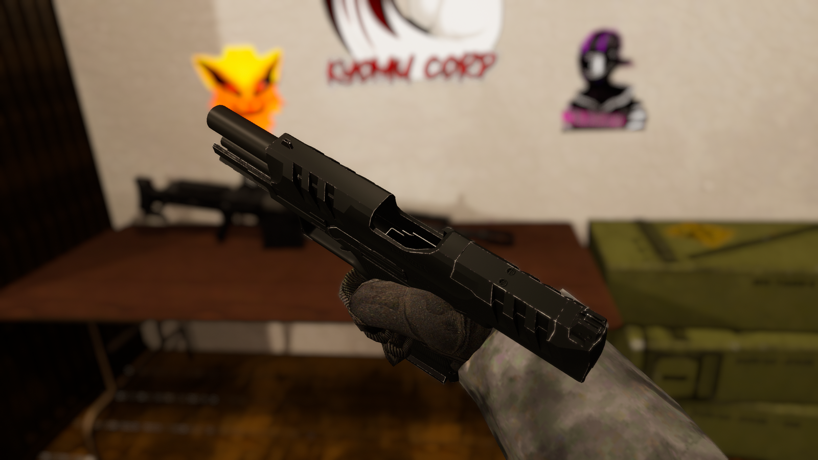 Walther PDP Compact 4| PhysBones / Gesture Controlled / Jaming system