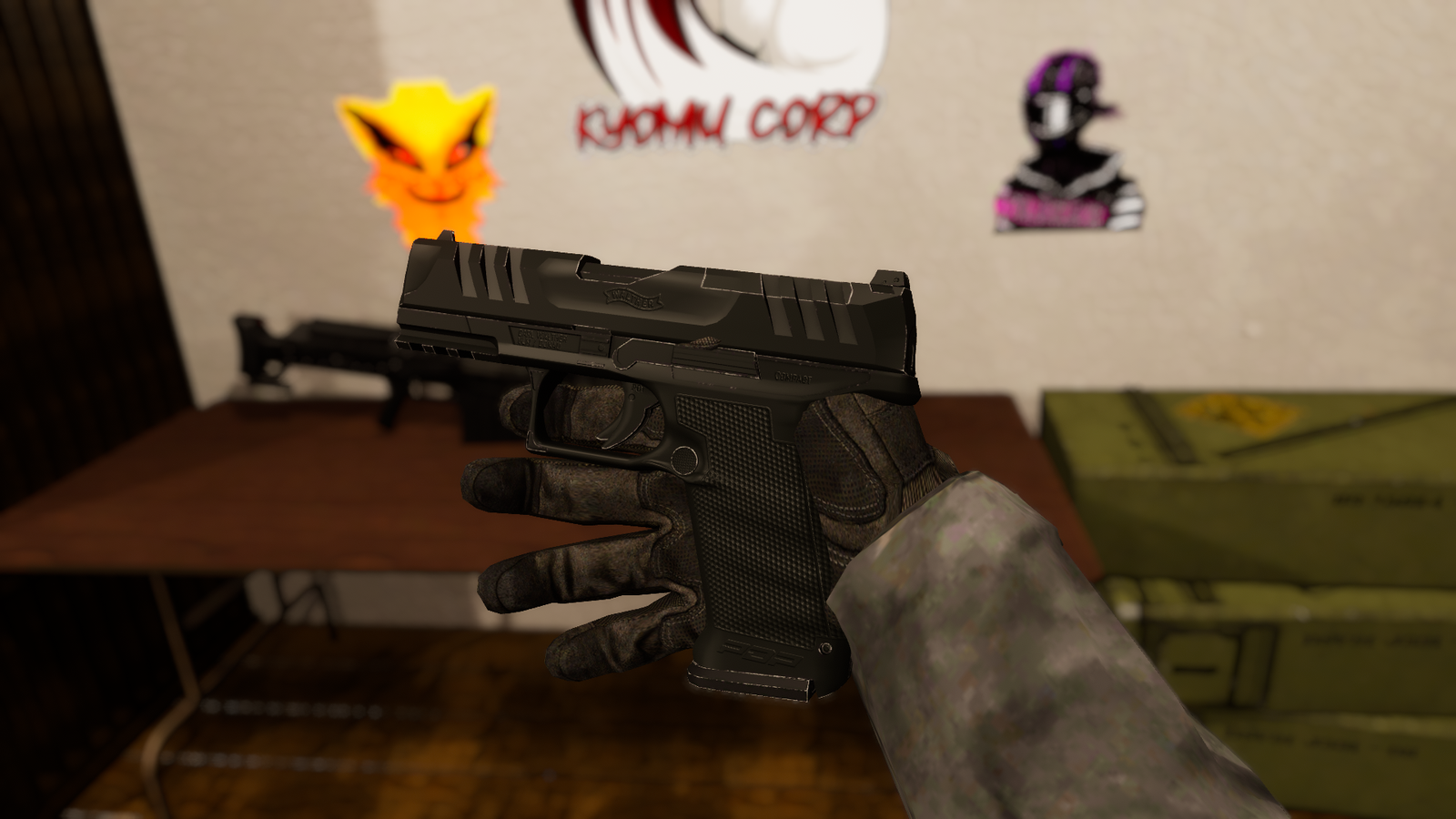 Walther PDP Compact 4| PhysBones / Gesture Controlled / Jaming system