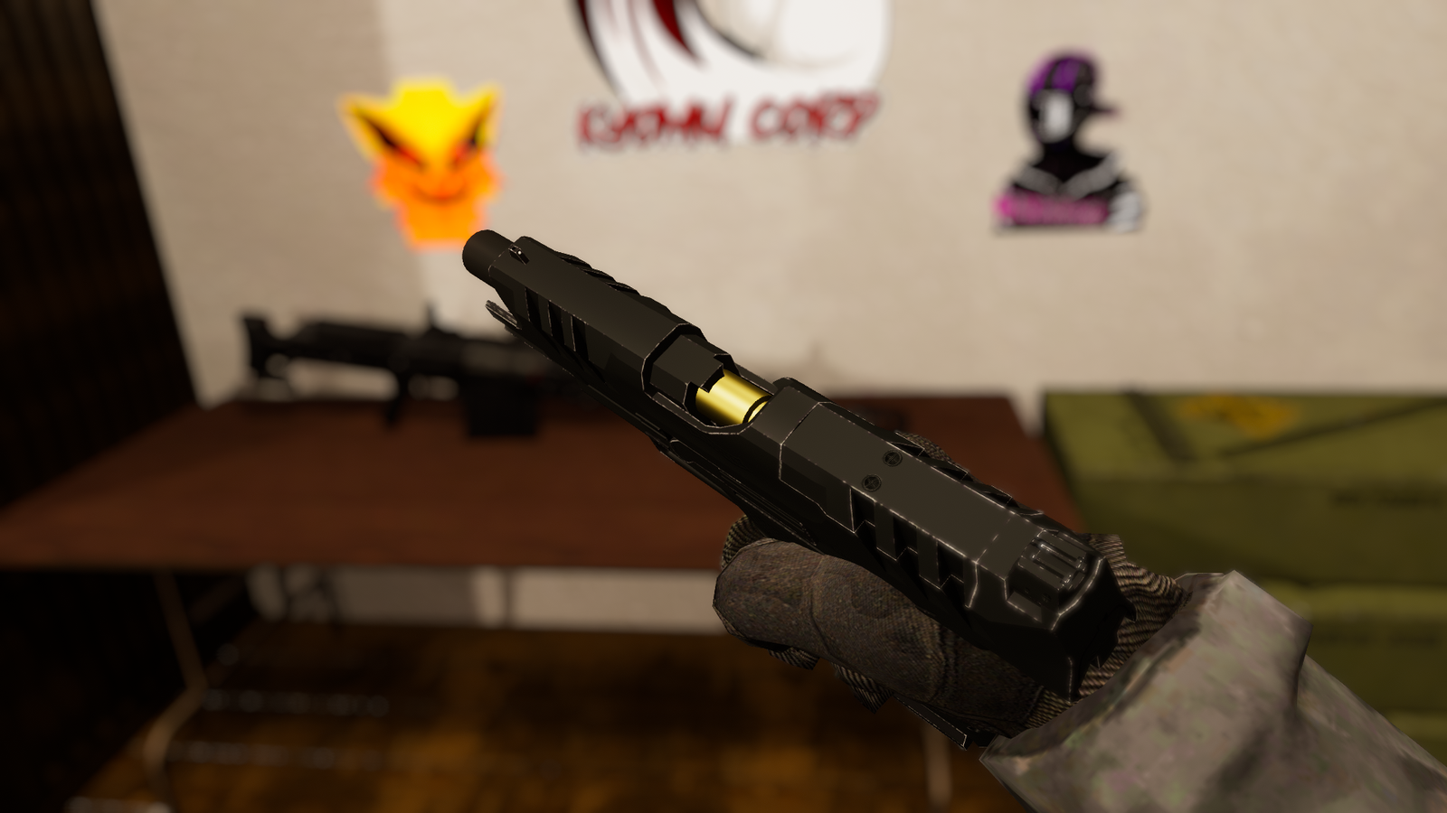 Walther PDP Compact 4| PhysBones / Gesture Controlled / Jaming system