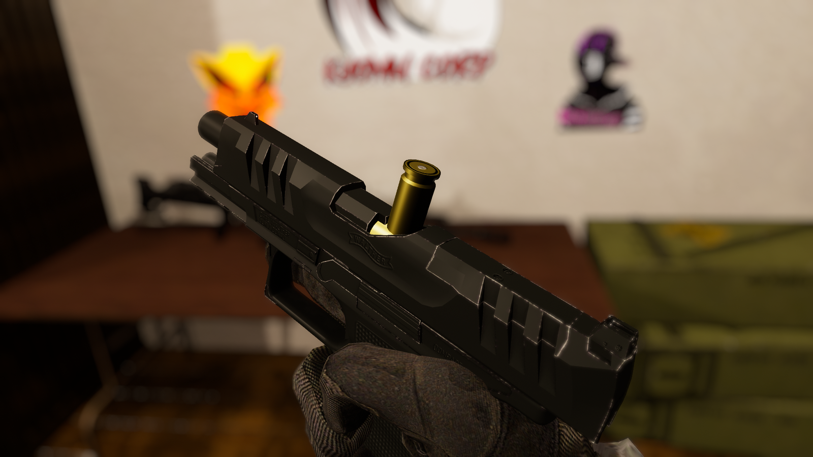 Walther PDP Compact 4| PhysBones / Gesture Controlled / Jaming system