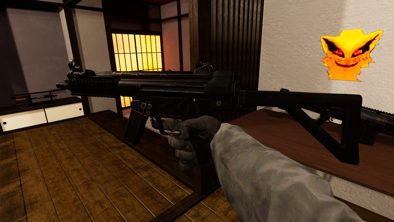 MP5 | PhysBones / Gesture Controlled / Jaming system
