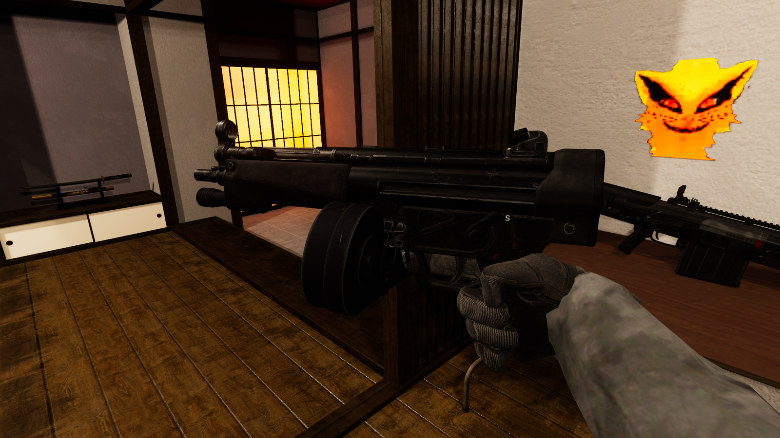 MP5 | PhysBones / Gesture Controlled / Jaming system