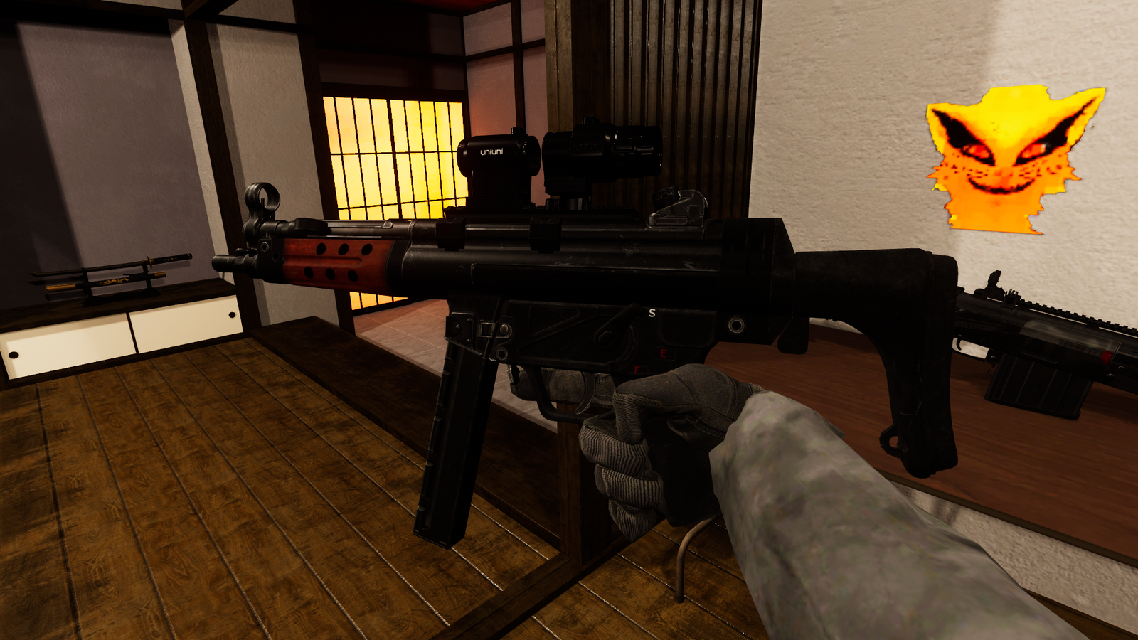 MP5 | PhysBones / Gesture Controlled / Jaming system
