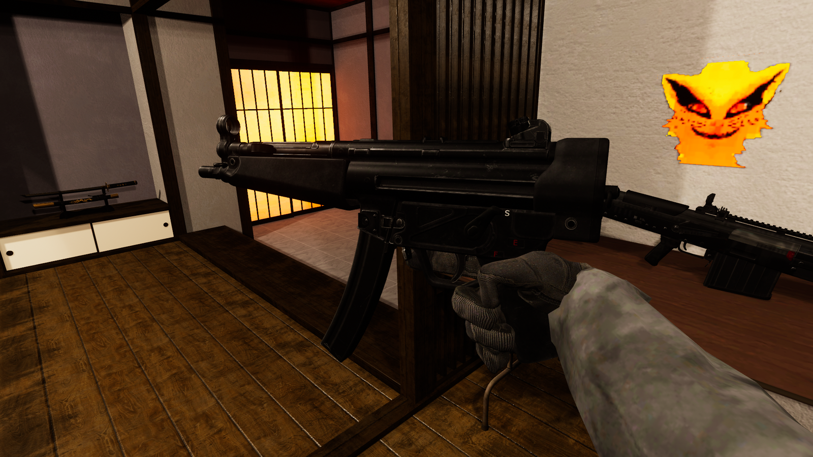 MP5 | PhysBones / Gesture Controlled / Jaming system