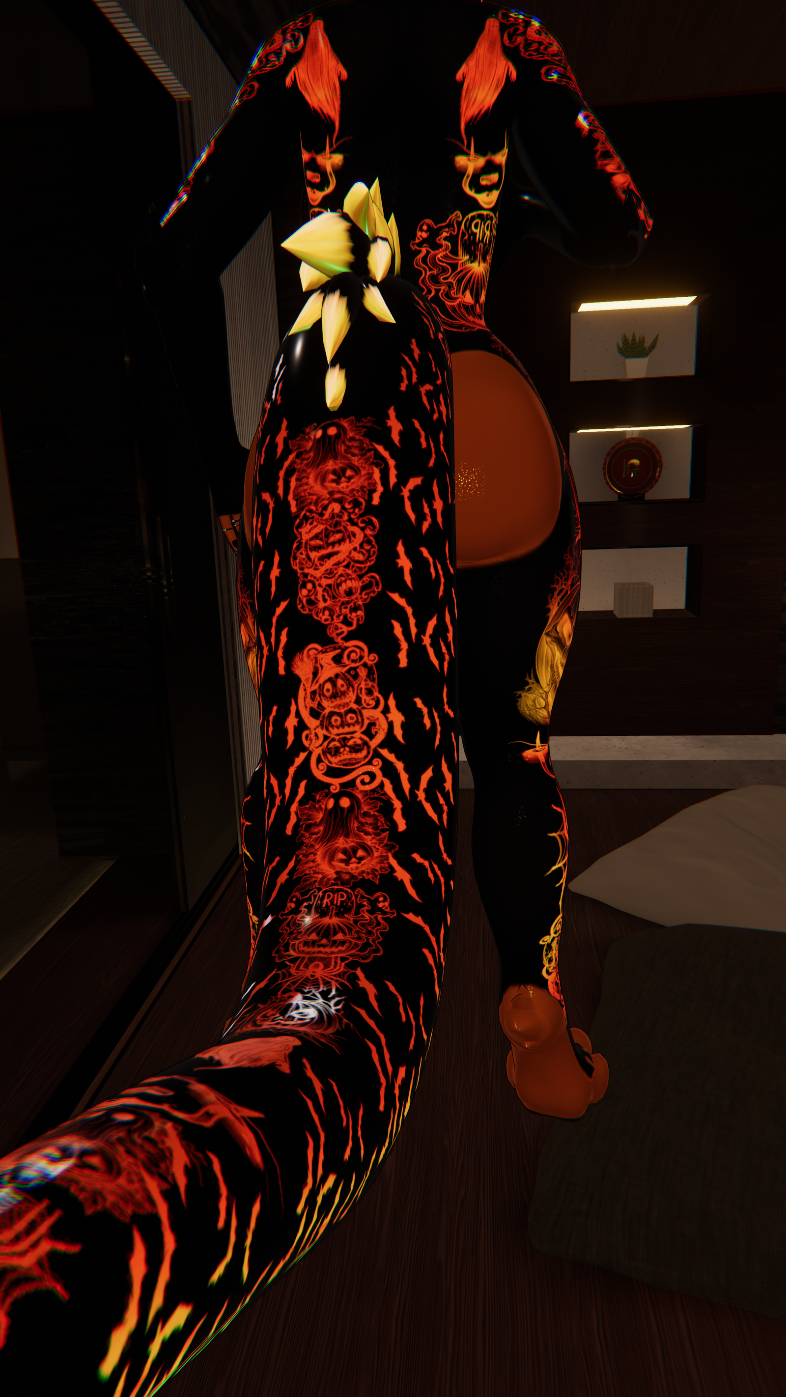 Spicy Pumpkin Halloween Celeste Texture