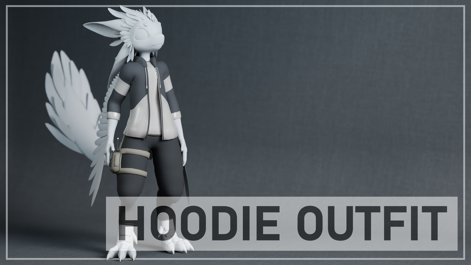 [VRC] Hoodie Outfit (Da'vali)