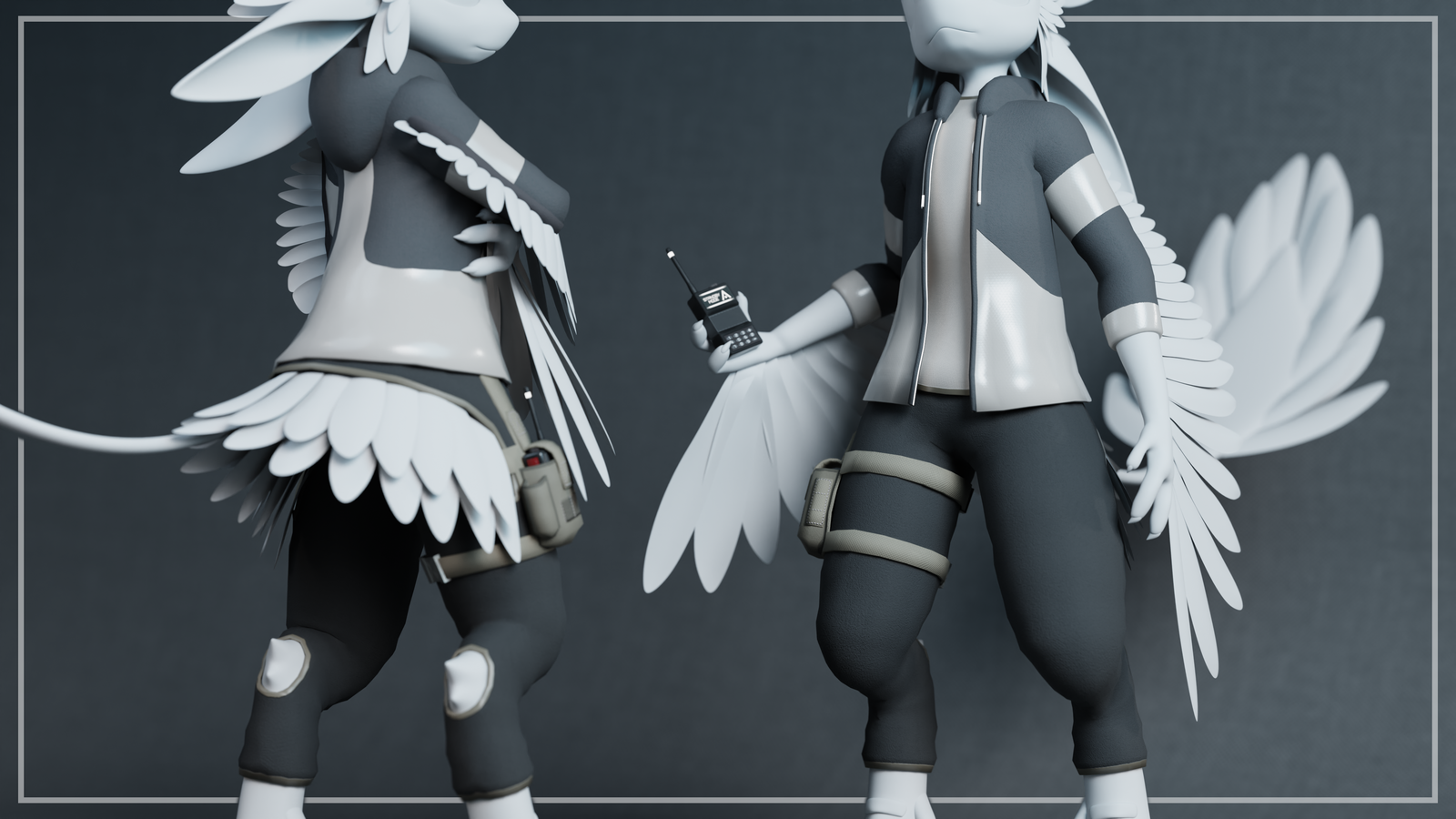 [VRC] Hoodie Outfit (Da'vali)