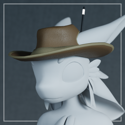 [VRC] Cowboy Hat (Da'vali)