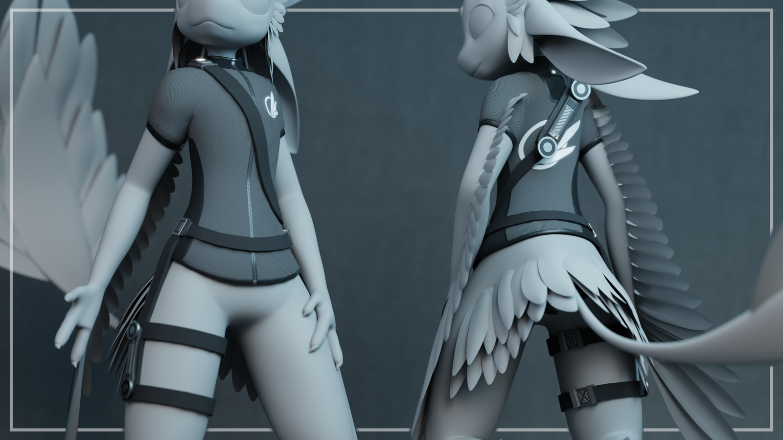 [VRC] Avalian Weapons Set (Da'vali)