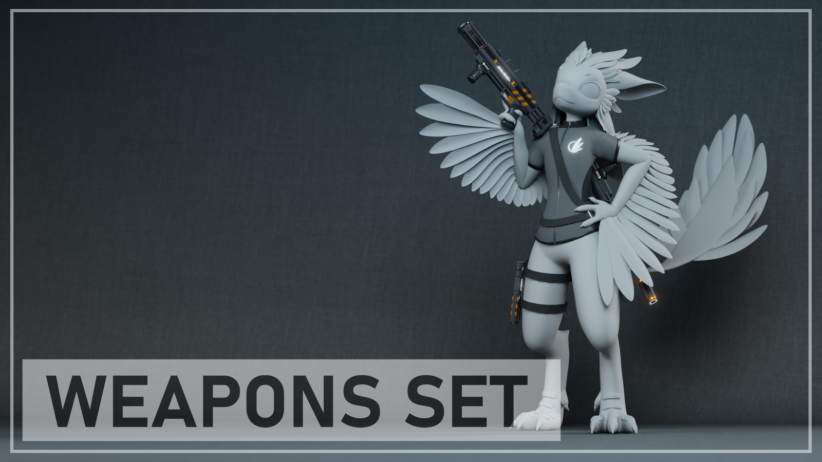 [VRC] Avalian Weapons Set (Da'vali)