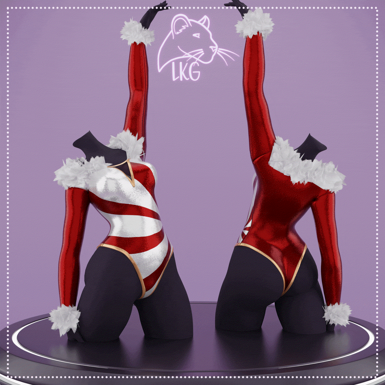 Festive Fluffy bodysuit ❆
