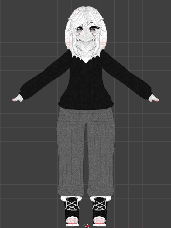 Goate Monster [VRChat][VRCFT][Quest]