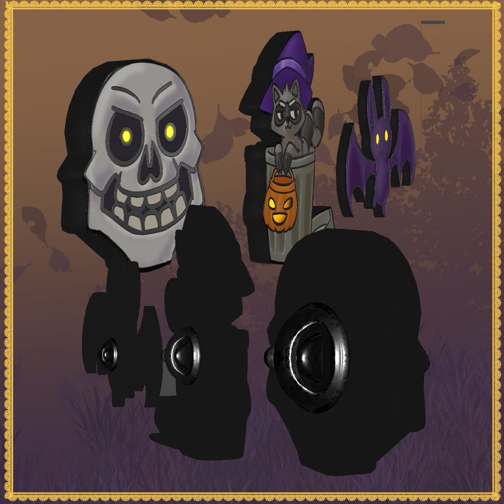 Halloween Pin Set