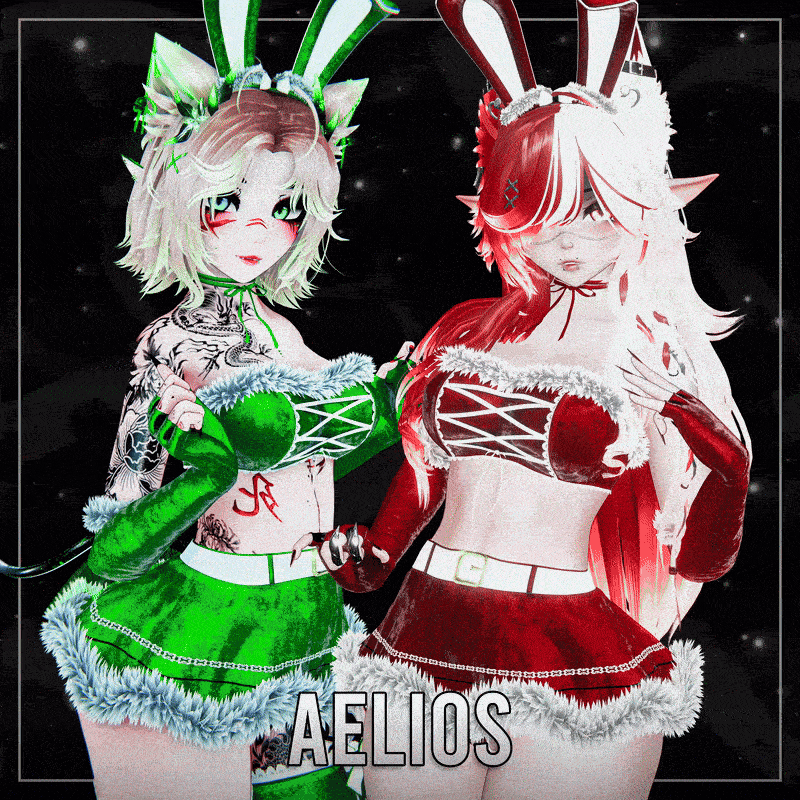 🎅🐇Santa Bunny Outfit DLC [Ersa, Yuno, Seer, Saylie, Fiya, Elle, Emmigosa, GodWhisper, Hush, Nyx, Sane, Vexra]