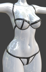 Goth Strap Underwear