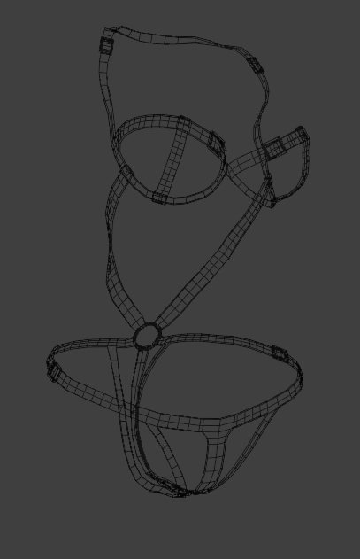 Goth Strap Underwear