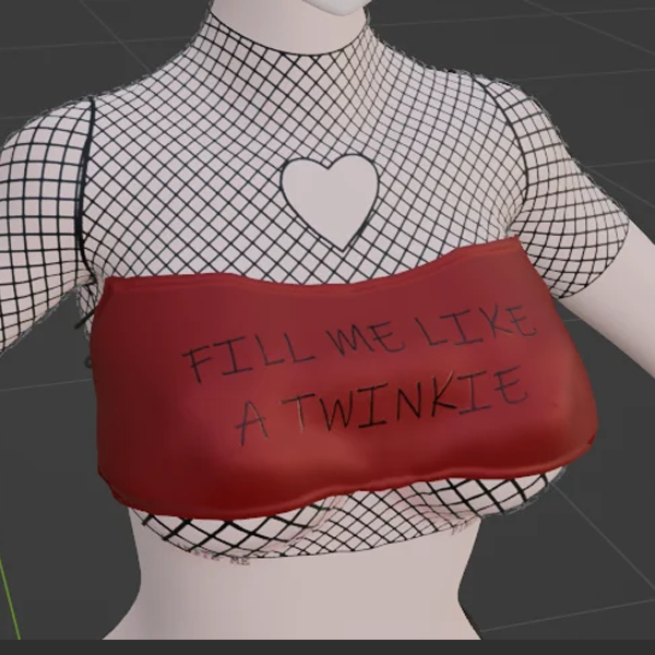 Midnight's Wireframe Top | Panda Base V1