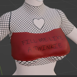 Midnight's Wireframe Top | Panda Base V1