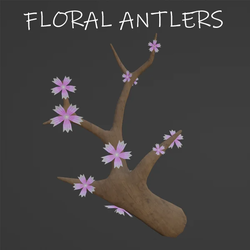 Floral Antlers