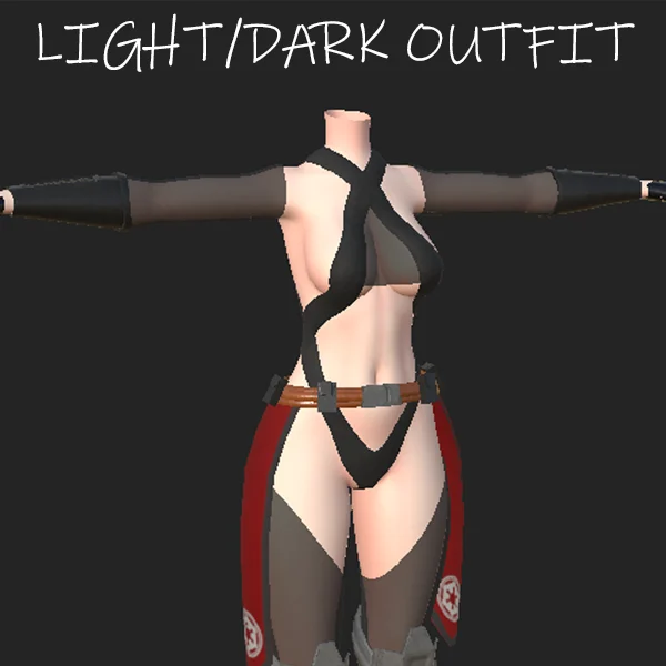 Light/Dark Side Force Outfit | Zinfit RP Base