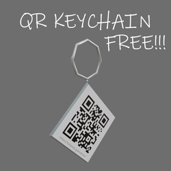 QR Keychain
