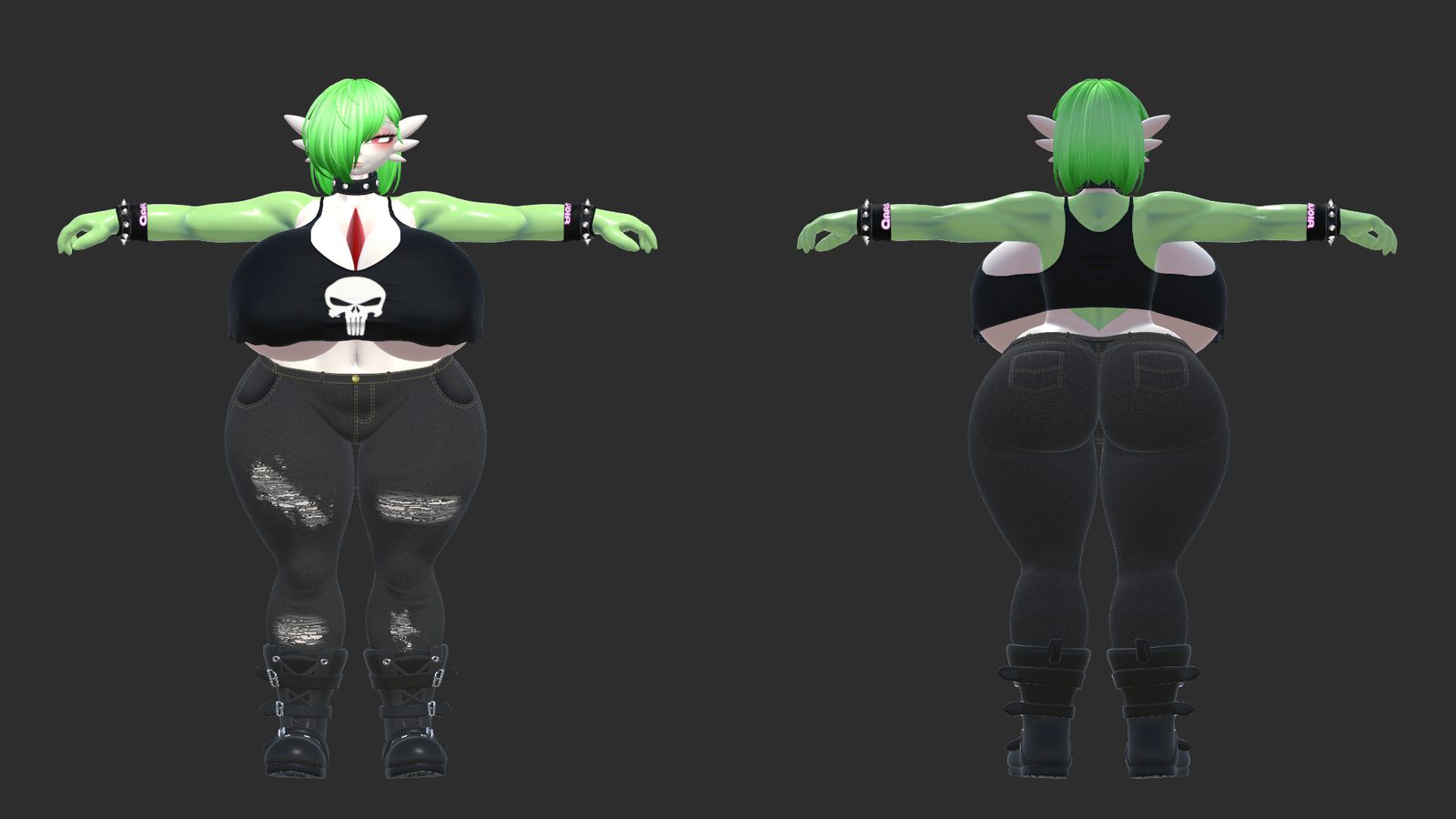 Gardevoir's Bom39 Rockpunk Outfit DLC (VRC PC) 