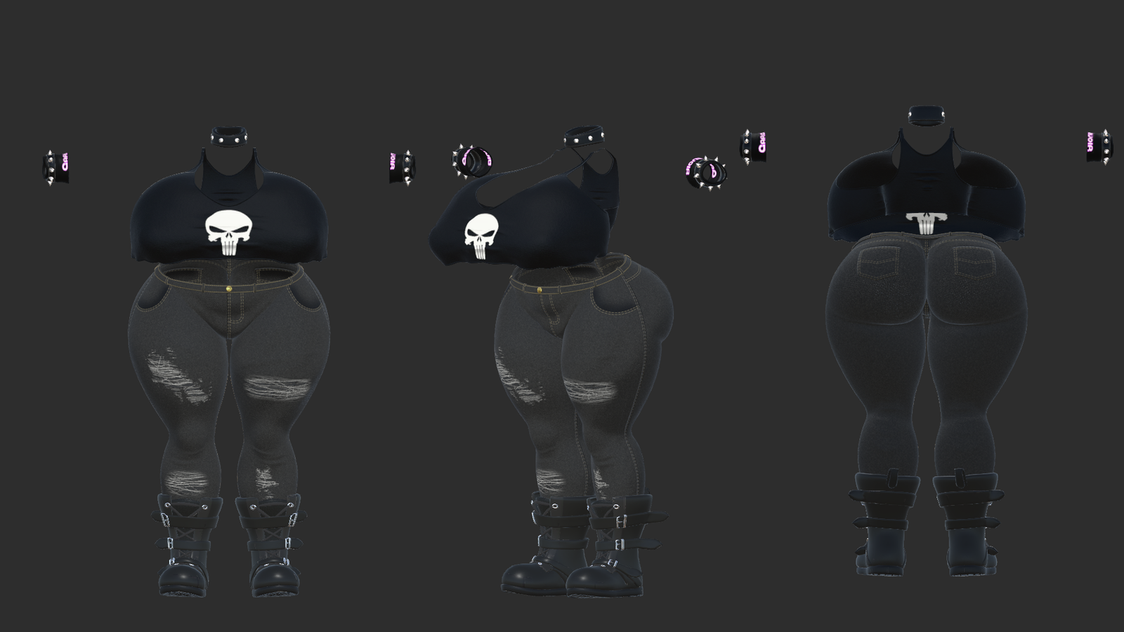 Gardevoir's Bom39 Rockpunk Outfit DLC (VRC PC) 