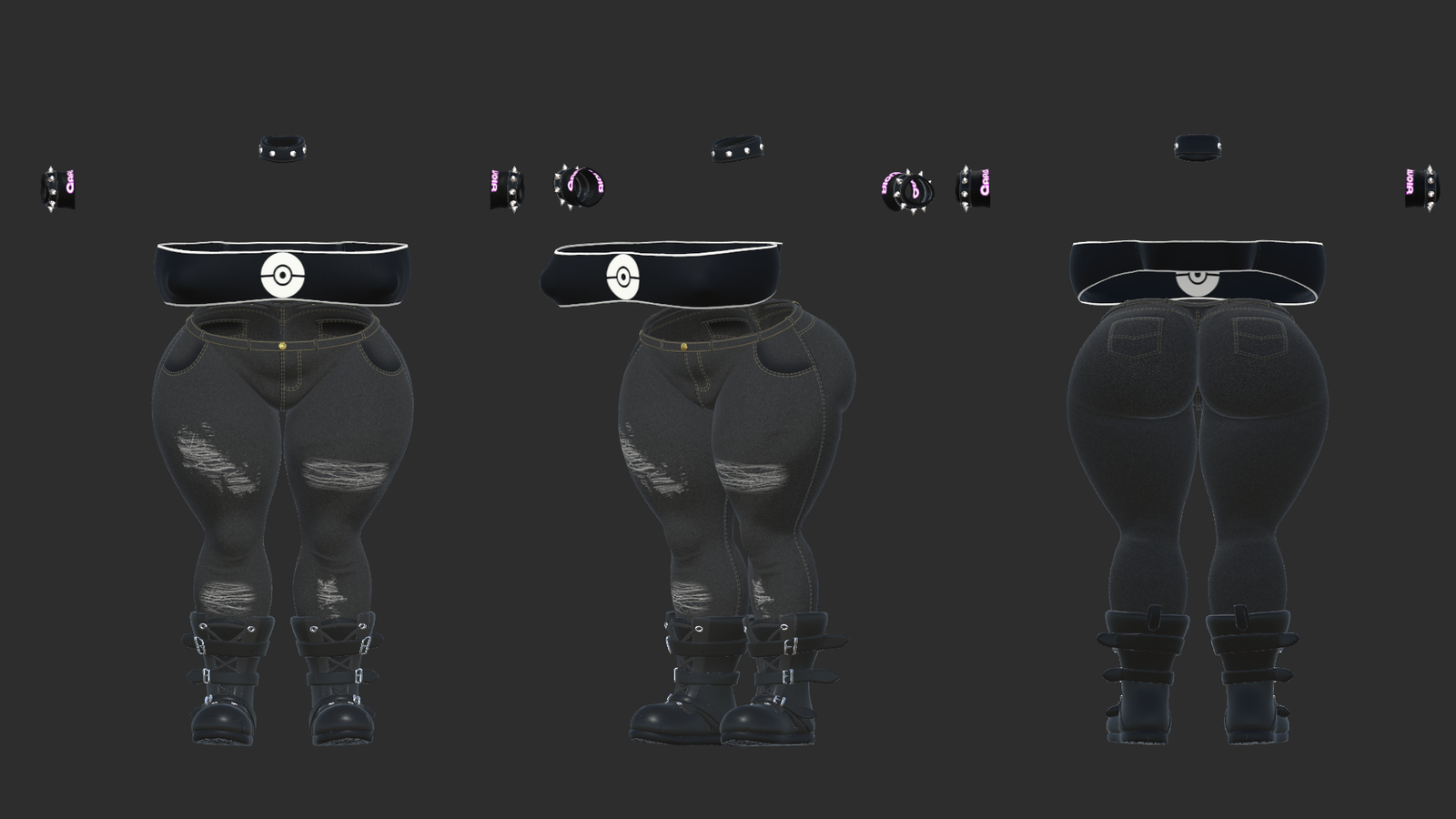 Gardevoir's Bom39 Rockpunk Outfit DLC (VRC PC) 