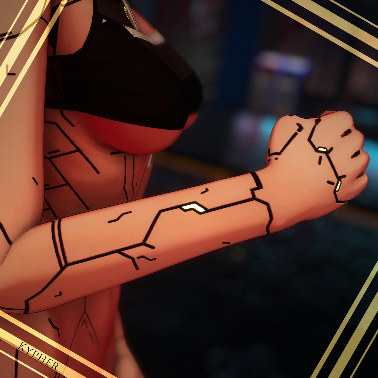 Cybernetic Conversion Tattoo [Uruki / ウルキ]