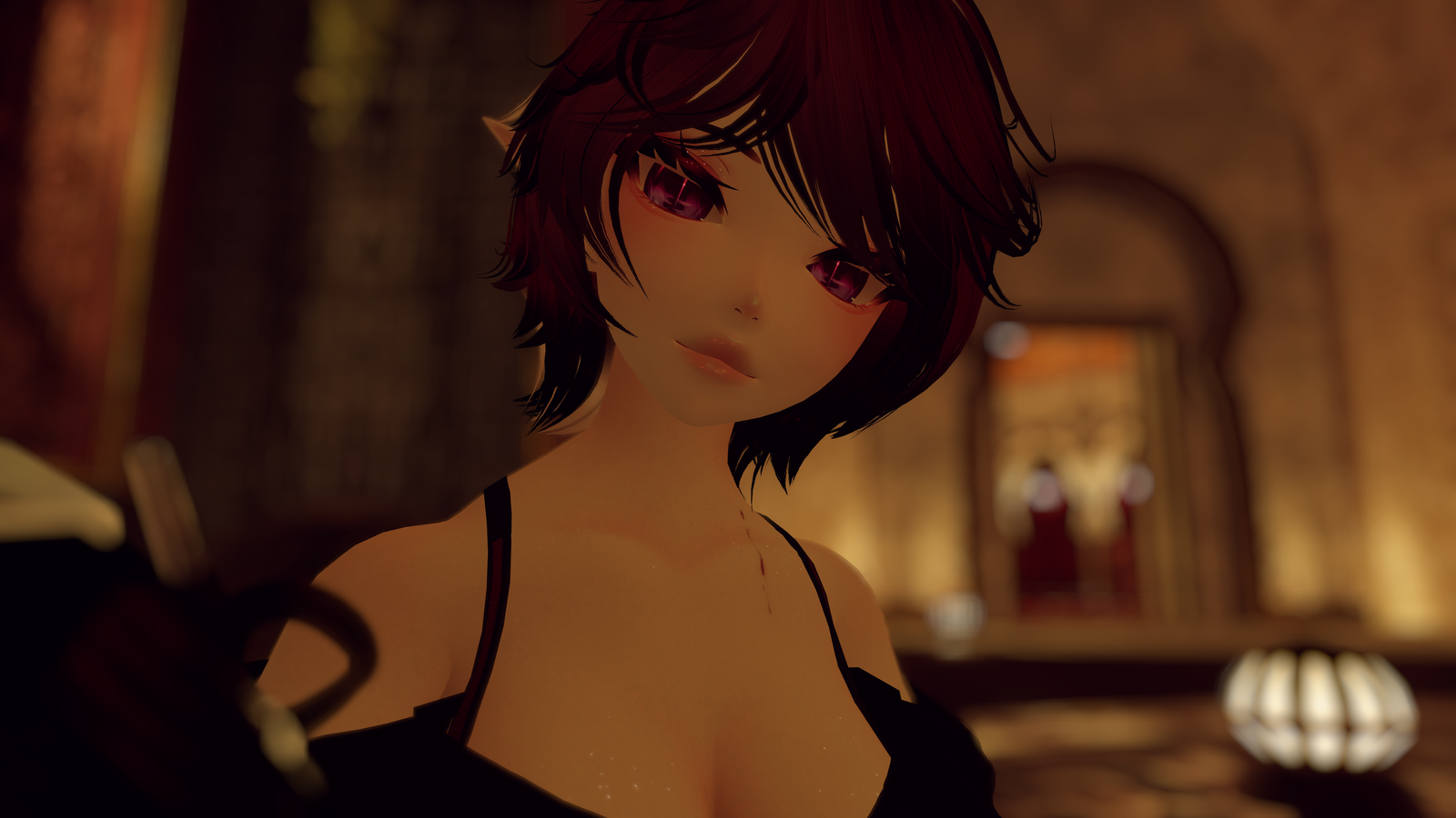 Vampire Makeup for Starlight Head