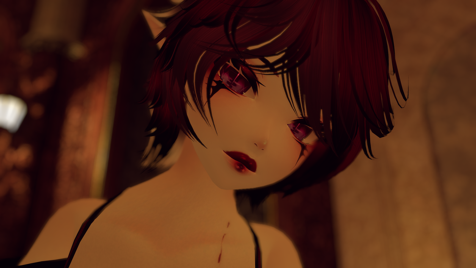 Vampire Makeup for Starlight Head