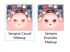Vampire Makeup for Starlight Head