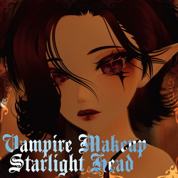 Vampire Makeup for Starlight Head