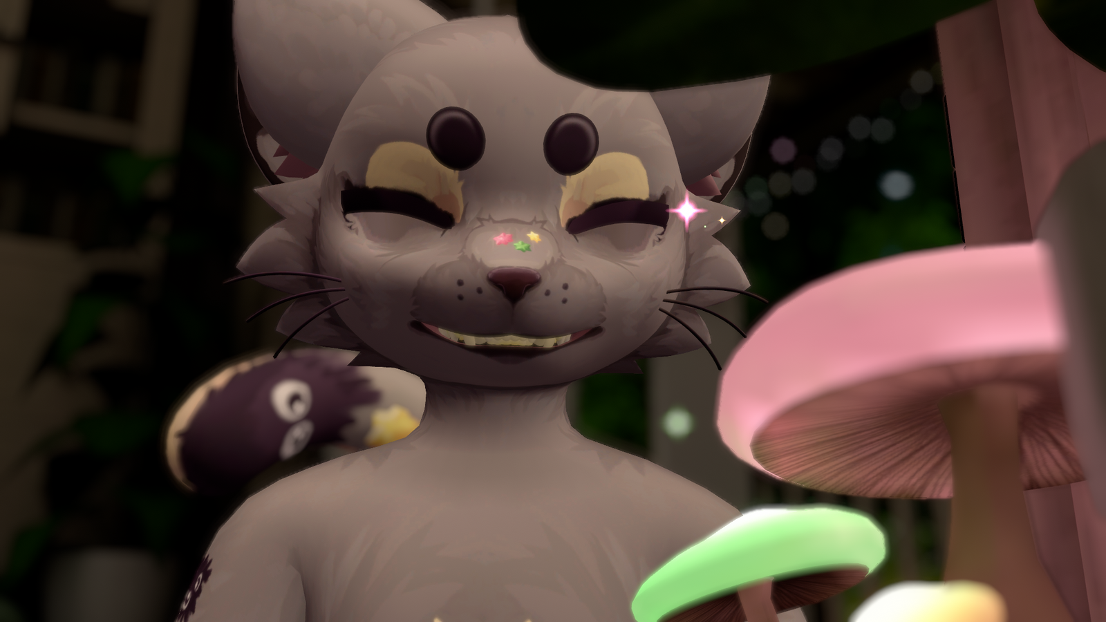 Studio Ghibli Totoro Inspired Mayu Texture
