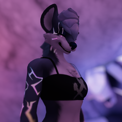 Demon Patterns KPop Demon Hunters Hyenid Overlay (+ AudioLink)