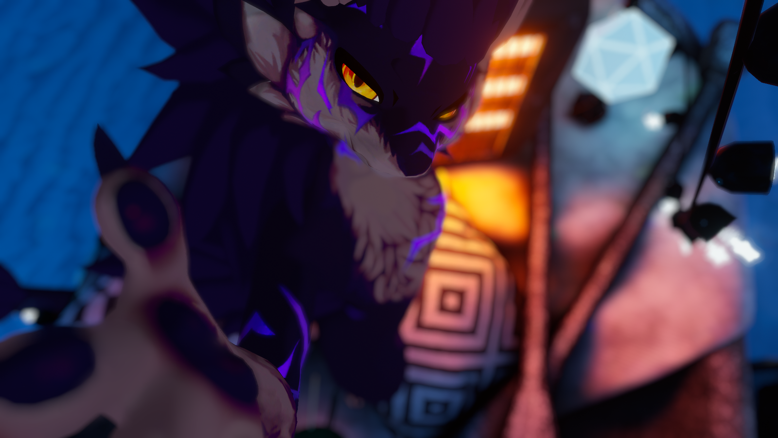 Saja Demon Patterns Novabeast Overlay (+ AudioLink)