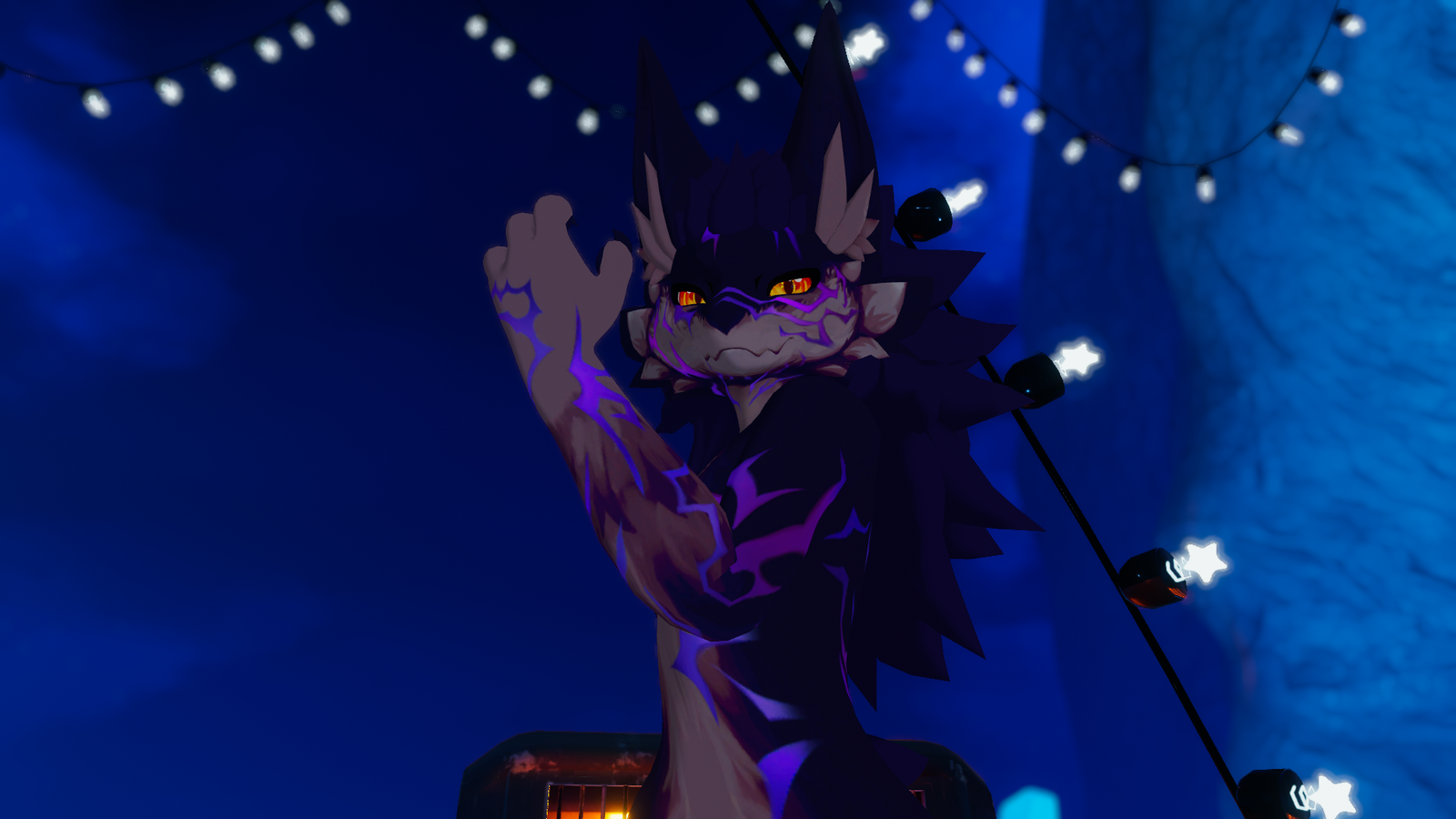 Saja Demon Patterns Novabeast Overlay (+ AudioLink)