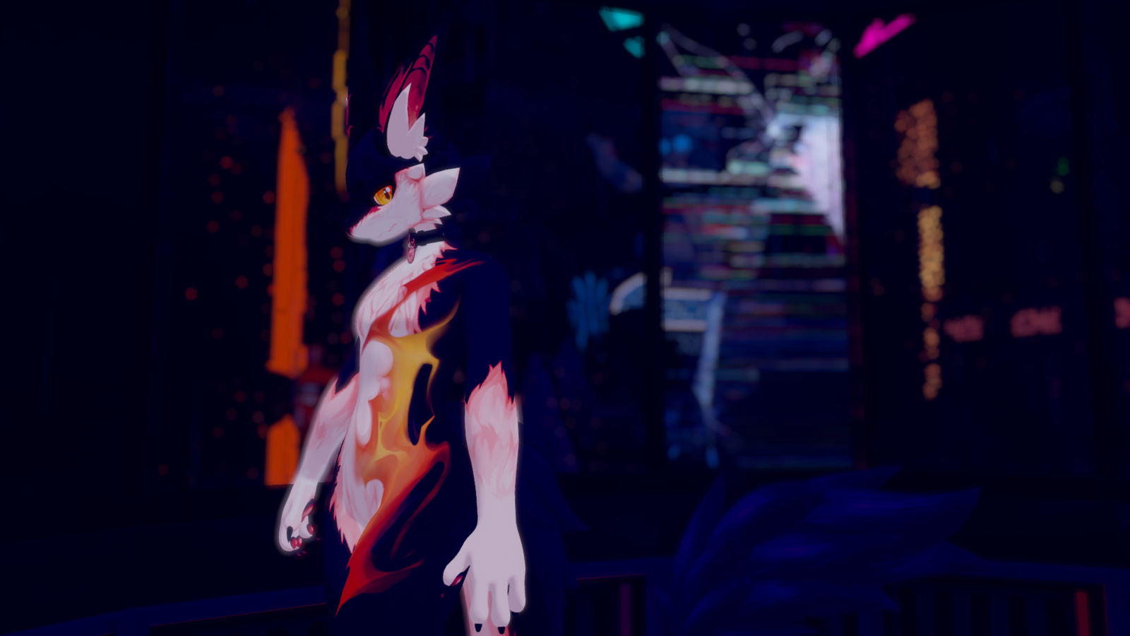 Fire Demon Tattoos for the Novabeast (+ AudioLink)