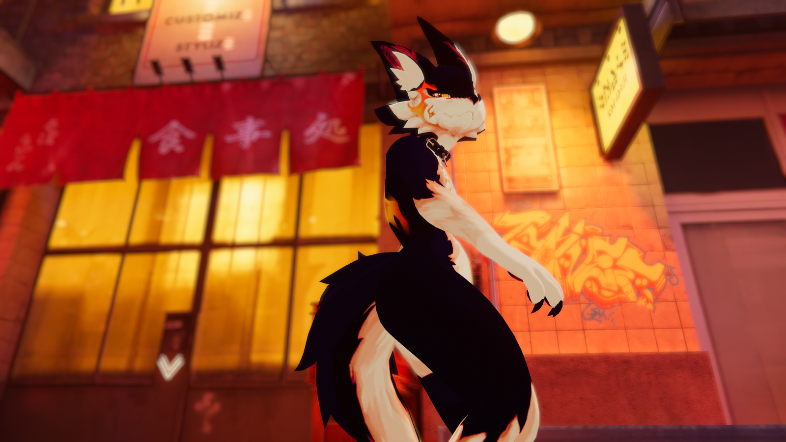 Fire Demon Tattoos for the Novabeast (+ AudioLink)