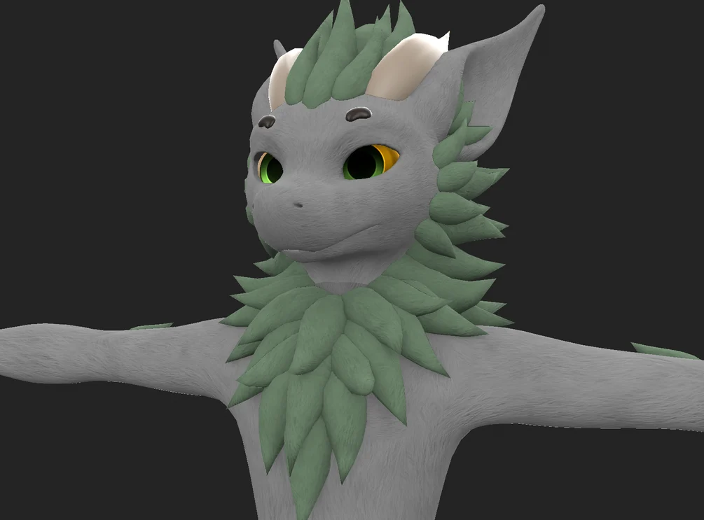 Nardoragon Fur Detail (Normal Map)