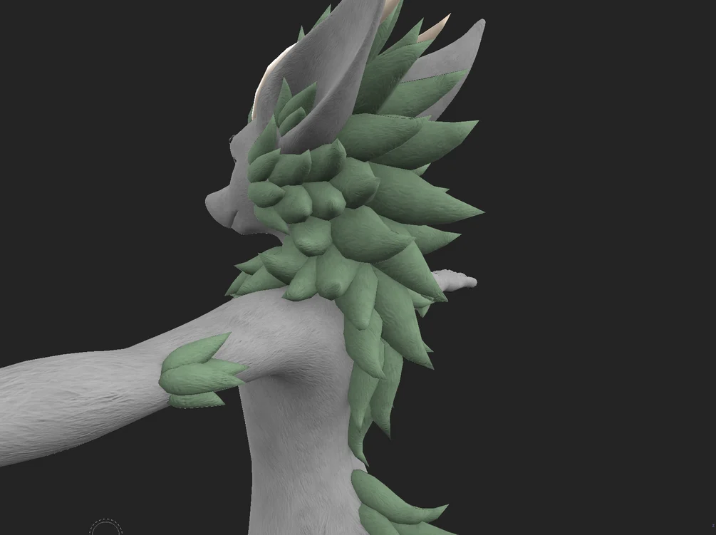 Nardoragon Fur Detail (Normal Map)