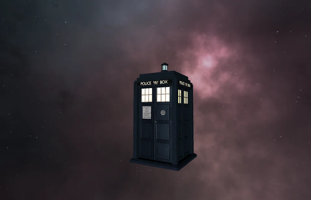 Doctor Who: T.A.R.D.I.S for Vrchat! (VRCF Reddy)