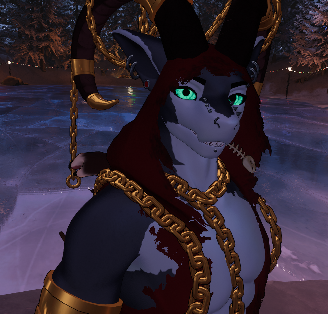 Krampus Fit for Shawn the Shark