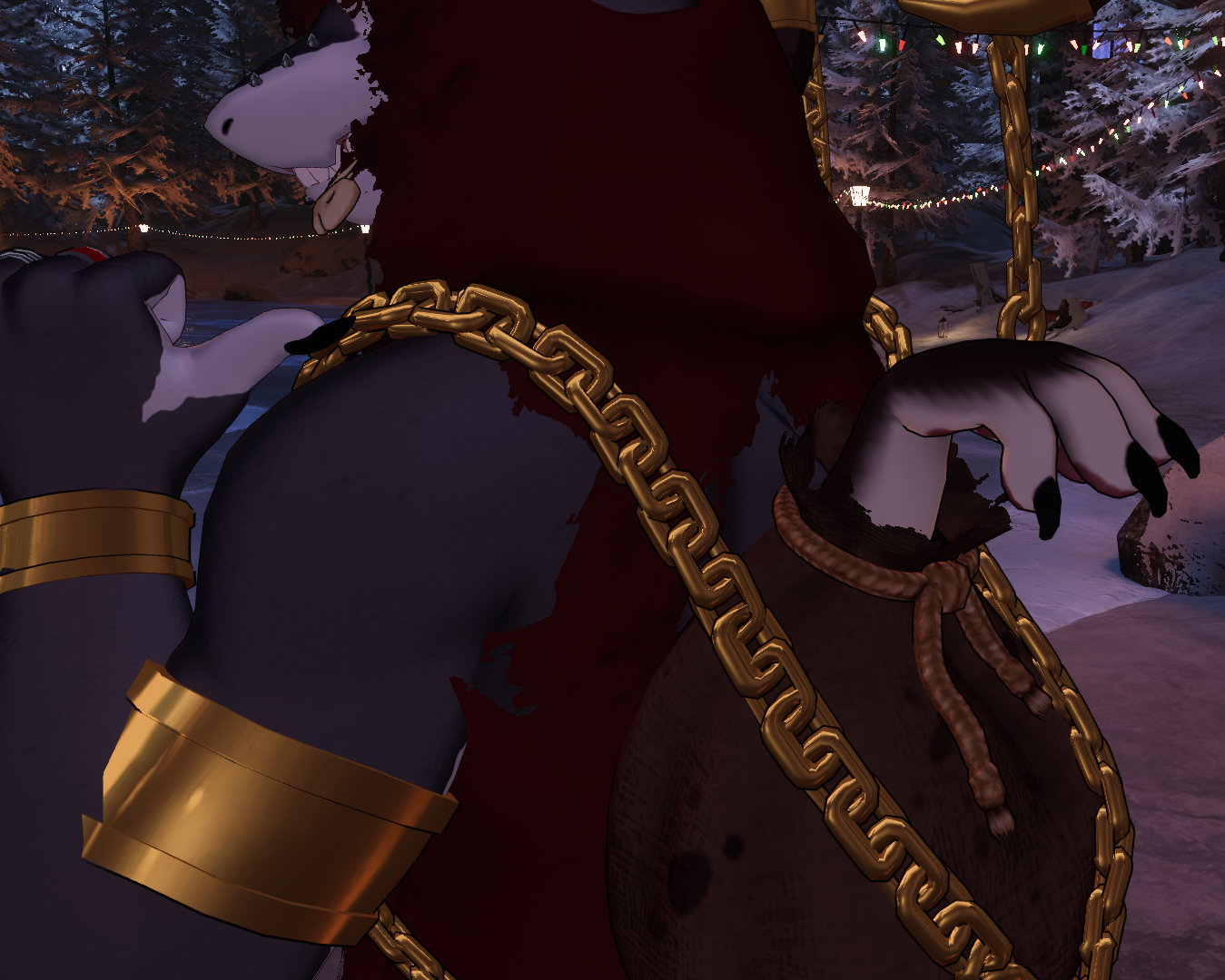 Krampus Fit for Shawn the Shark