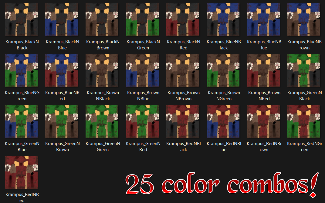 Krampus Fit for Shawn the Shark