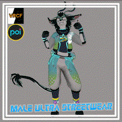 Male Ultra Streetwear (Shawn, M. Fox Moth, M. Kiggy, D. Otter)