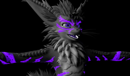 Painted Drake Rexouium Texture