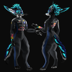 Vulpe's Rexouium Race Suit