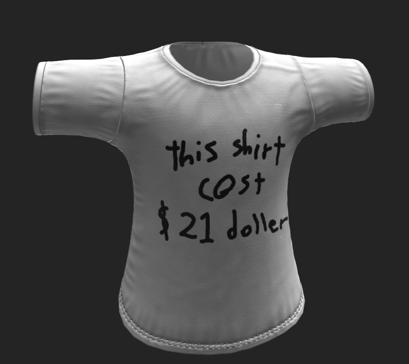 This shirt cost $21 dollers (for the Mayu)